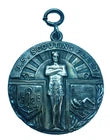 Load image into Gallery viewer, 1928 US SCOUTING FLEET Award Medallion BATTLESHIP CHAMPION SWIMMING
