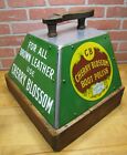 Load image into Gallery viewer, CHERRY BLOSSOM BOOT POLISH Old Advertising Shoe Shine Stand Store Display Sign
