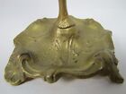 Load image into Gallery viewer, BACKSTIGS FABRIKS A-B KULLTORP 25yr Art Nouveau Advertising Brass Candlestick
