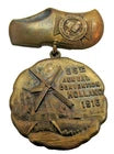 Load image into Gallery viewer, 1916 MICHIGAN SUNDAY SCHOOL Assn Annual Convention HOLLAND Pin Medallion W&amp;H Nwk
