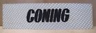 Load image into Gallery viewer, COMING 1960s/70s Movie Theater HOLOGRAPHIC Advertising Sign mv3
