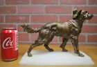 Load image into Gallery viewer, Hunting Pointer Dog Antique Decorative Arts Statue Cold Painted Marble Ornate
