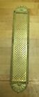 Antique Decorative Arts Yale Push Plate Architectural Hardware Ornate Brass
