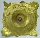 Load image into Gallery viewer, BACKSTIGS FABRIKS A-B KULLTORP 25yr Art Nouveau Advertising Brass Candlestick
