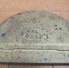 Antique Decorative Arts Yale Push Plate Architectural Hardware Ornate Brass