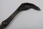 Chicken Claw Bird Foot Feather Old Cast Iron Letter Opener Decorative Desk Art