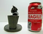 Load image into Gallery viewer, Man with Baskets Old Figural Match Holders Double Matchstick Striker Art
