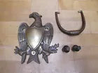 Load image into Gallery viewer, Eagle Door Knocker Federal Americana Antique Bronze Architectural Hardware
