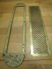 Antique Decorative Arts Yale Push Plate Architectural Hardware Ornate Brass