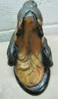 Load image into Gallery viewer, HOUND DOG Old Figural Dogs Head Plaque THOROUGHBREDS RENFREW STUDIOS BUFFALO NY
