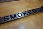Load image into Gallery viewer, SMOKER NO SMOKING Original Old Double Sided Sign Spinner Railroad Train Caboose
