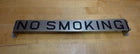 Load image into Gallery viewer, SMOKER NO SMOKING Original Old Double Sided Sign Spinner Railroad Train Caboose
