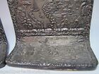 Load image into Gallery viewer, Holland Dutch Windmill Sailboats Town Scene Antique Tin over Cast Iron Bookends
