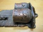 Load image into Gallery viewer, Rat Flies Grotesque Antique Decorative Arts Matchstick Holder Mouse Bugs Match
