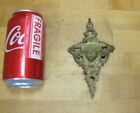 Antique Decorative Arts Hardware Element Maiden Wings Bronze Brass Ornate