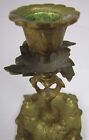Load image into Gallery viewer, BACKSTIGS FABRIKS A-B KULLTORP 25yr Art Nouveau Advertising Brass Candlestick
