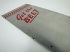 SEALTEST ICE CREAM Old Doorpush Ad Sign GET THE BEST Orig Metal Door Push Dairy