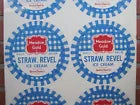Load image into Gallery viewer, MEADOW GOLD STRAWBERRY REVEL ICE CREAM Old Tin Container Top Sign St LOUIS MO

