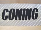 Load image into Gallery viewer, COMING 1960s/70s Movie Theater HOLOGRAPHIC Advertising Sign mv3
