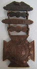 Load image into Gallery viewer, TIFFANY &amp; Co EXPERT MARKSMAN Small Arms Practice Antique Award Medallion
