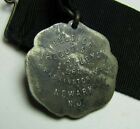 Load image into Gallery viewer, 1917-18 NEWARK STAR LEDGER HEADPIN TOURNAMENT BOWLING Award Medallion Ribbon
