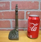 Load image into Gallery viewer, LIGHTHOUSE Old Cast Iron Rocks Waves Figural Doorstop Decorative Art Statue
