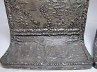 Load image into Gallery viewer, Holland Dutch Windmill Sailboats Town Scene Antique Tin over Cast Iron Bookends
