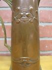 Load image into Gallery viewer, Art Nouveau Brass Copper Decorative Arts Floral Jug Ewer Pitcher Ornate Antique
