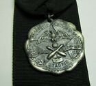 Load image into Gallery viewer, 1917-18 NEWARK STAR LEDGER HEADPIN TOURNAMENT BOWLING Award Medallion Ribbon
