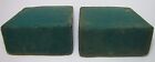 Holland Dutch Windmill Sailboats Town Scene Antique Tin over Cast Iron Bookends