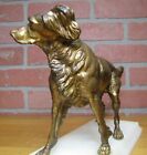 Load image into Gallery viewer, Hunting Pointer Dog Antique Decorative Arts Statue Cold Painted Marble Ornate
