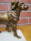 Load image into Gallery viewer, Hunting Pointer Dog Antique Decorative Arts Statue Cold Painted Marble Ornate
