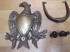Load image into Gallery viewer, Eagle Door Knocker Federal Americana Antique Bronze Architectural Hardware
