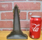 Load image into Gallery viewer, LIGHTHOUSE Old Cast Iron Rocks Waves Figural Doorstop Decorative Art Statue
