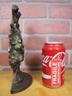 Load image into Gallery viewer, 1930 CREATION Co MIXED FLOWERS WOVEN BASKET Bow Doorstop Decorative Art Statue
