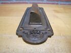 Load image into Gallery viewer, Antique Bronze Mail Envelope Letter Slot Bowed Front Exquisite Star Scrollwork

