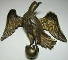 Load image into Gallery viewer, EAGLE Antique Decorative Arts Finial Bronze Brass Figural Bird Hardware Element
