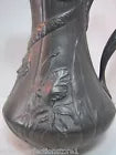 Load image into Gallery viewer, KAYSERZINN HORNED DEVILS HEAD Antique Large Pewter Pitcher Ornate Decorative Art
