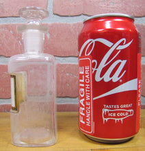 Load image into Gallery viewer, TOILET WATER Antique Reverse Label Behind Glass Apothecary Bottle Drug Store Ad
