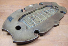 Load image into Gallery viewer, LETTERS Mail Slot Original Old Architectural Hardware Element Bronze Brass Unique
