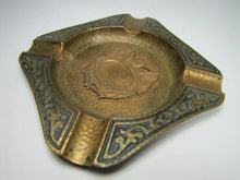 Load image into Gallery viewer, CATALINA ISLAND CALIFORNIA 1920s Old Souvenir Tray Ashtray Anchor Flag sd childs
