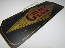 Load image into Gallery viewer, GOLDEN GLOW SALTED NUTS NUT PRODUCTS Old Tin Advertising Sign Peanuts

