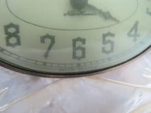 Load image into Gallery viewer, EAGLE Mother of Pearl MOP Antique 19c Folk Art Figural Clock New Haven USA

