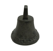 Load image into Gallery viewer, WM MCKENNA &amp; SON NEW YORK Antique Brass Horse Trolley Carriage Bell Embossed
