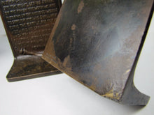 Load image into Gallery viewer, c1915 ABRAHAM LINCOLN GRIFFOUL NEWARK NJ LCT Antique Bronze Bookends
