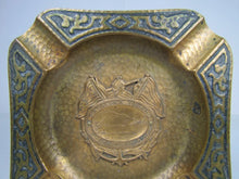 Load image into Gallery viewer, CATALINA ISLAND CALIFORNIA 1920s Old Souvenir Tray Ashtray Anchor Flag sd childs
