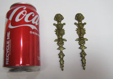 Load image into Gallery viewer, Moustache Gentlemen Antique Brass Pair Figural Decorative Arts Hardware Elements
