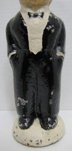 Load image into Gallery viewer, 1930s CHARLIE McCARTHY Doorstop Solid Cast Iron Feed Me I Save RHTF Promo Proto
