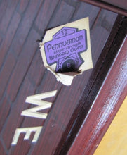 Load image into Gallery viewer, BALLANTINE'S ON TAP Old Reverse Glass Sign Bevel Wood Frame Bar Pub Tavern
