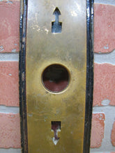 Load image into Gallery viewer, Art Deco Brass Serge Elevator Indicator Button Panel Skyscraper Green Red Arrows
